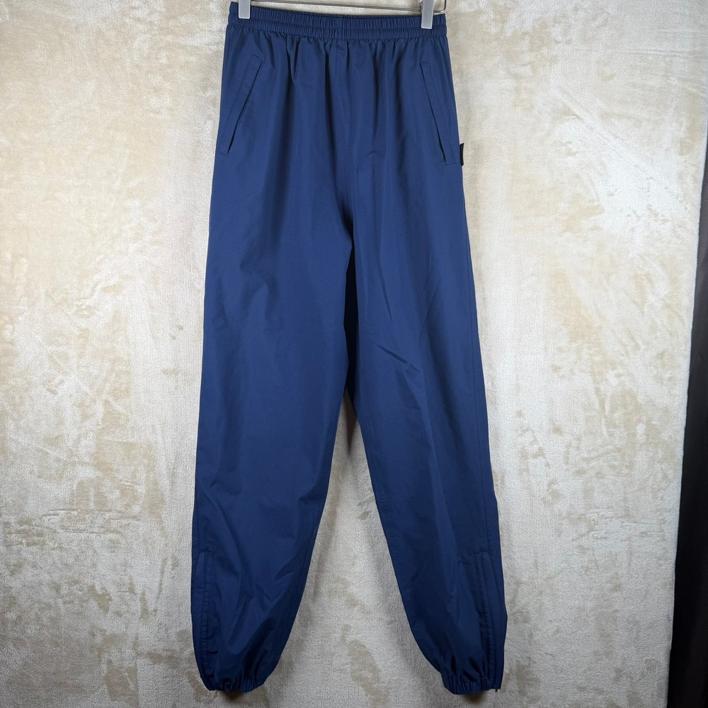 Saucony Gore-Tex Pants Mens Medium Navy Blue Waterproof Running Track Joggers